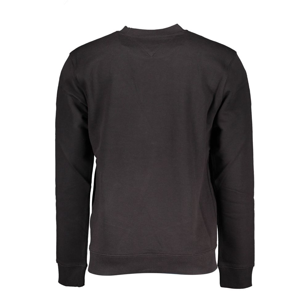 Pull en coton noir Tommy Hilfiger