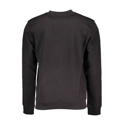 Pull en coton noir Tommy Hilfiger