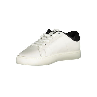 Calvin Klein witte polyester sneaker