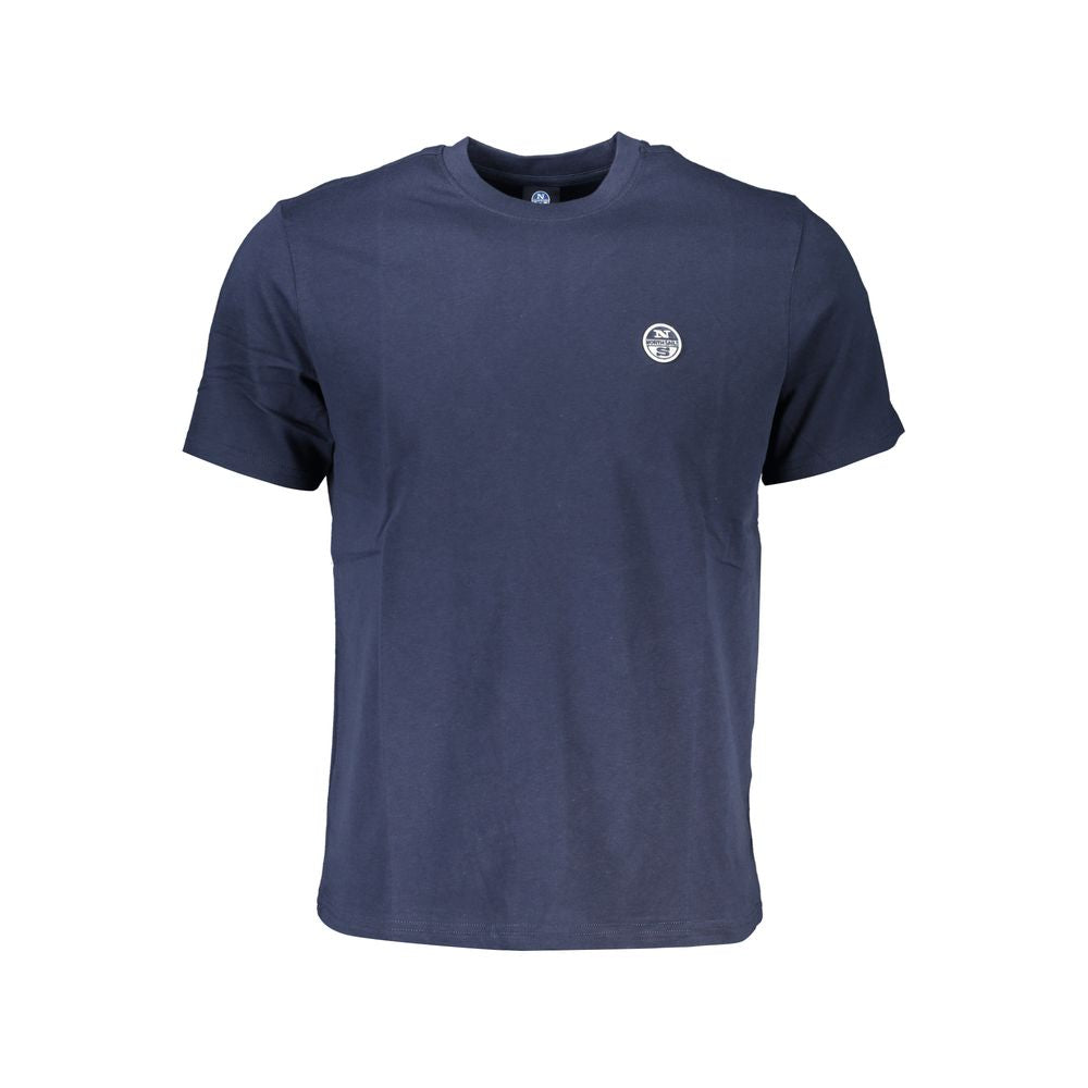 North Sails Blauw Katoenen T-shirt