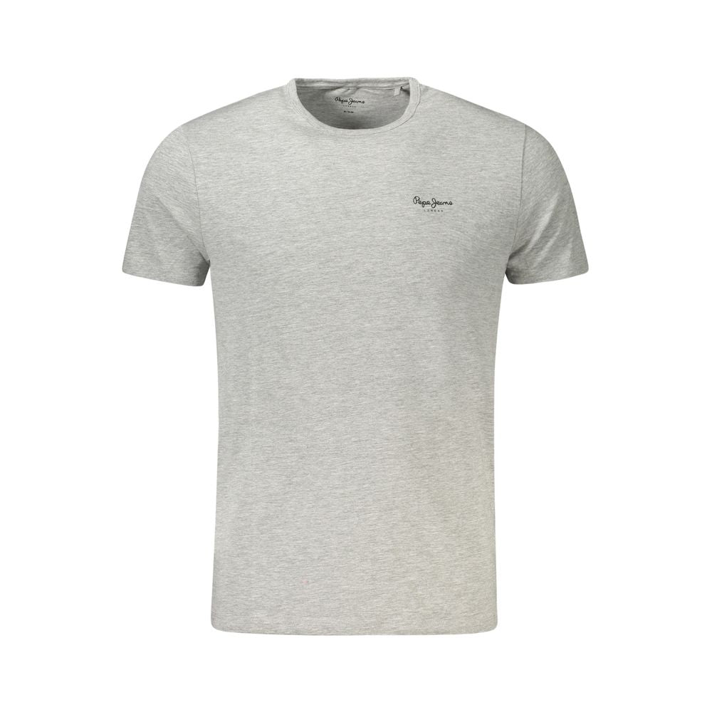 T-shirt homme en coton marron Pepe Jeans