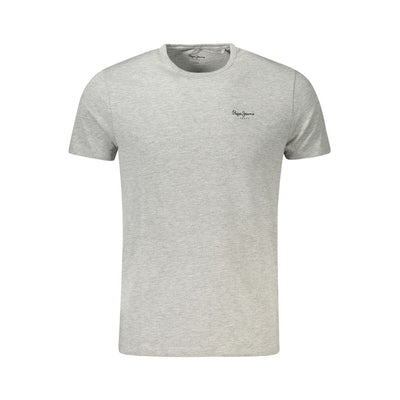 T-shirt homme en coton marron Pepe Jeans