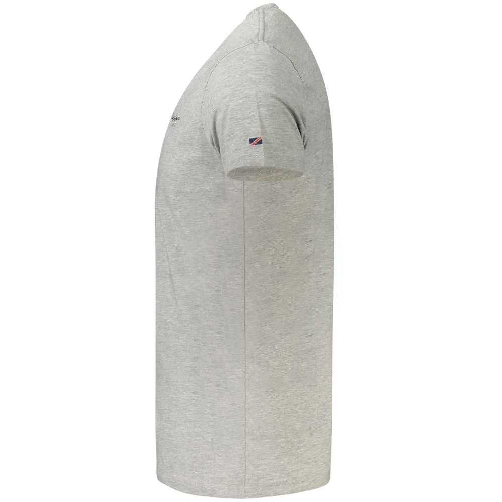T-shirt homme en coton marron Pepe Jeans