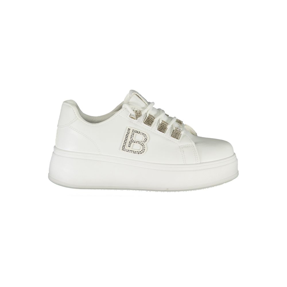 Laura Biagiotti Witte Polyester Dames Sneaker