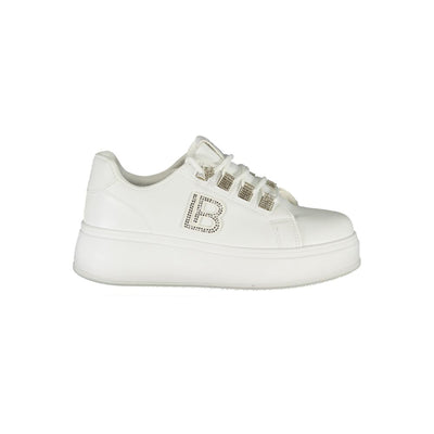 Laura Biagiotti Witte Polyester Dames Sneaker