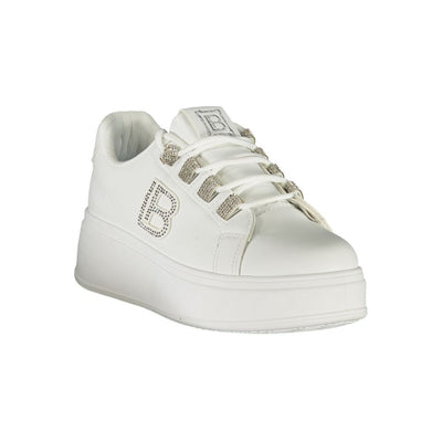 Laura Biagiotti Witte Polyester Dames Sneaker