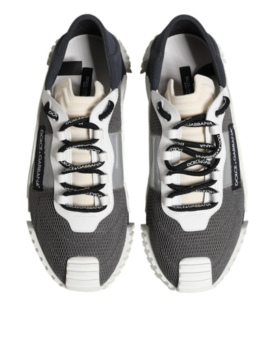 Dolce &amp; Gabbana Grijze Veterschoenen NS1 Sneakers