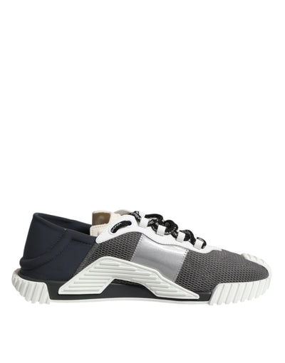 Dolce &amp; Gabbana Grijze Veterschoenen NS1 Sneakers