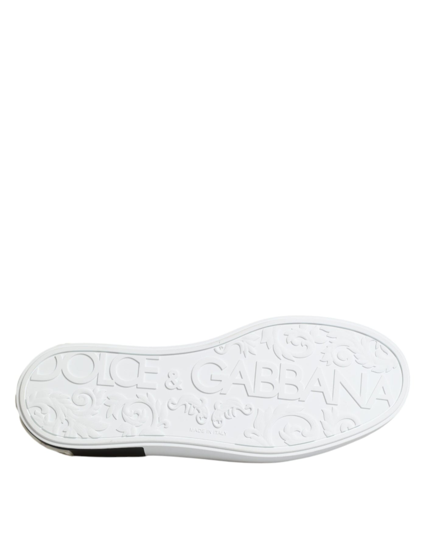 Dolce &amp; Gabbana Red Logo Low Top Slip On Heren Sneakers Schoenen