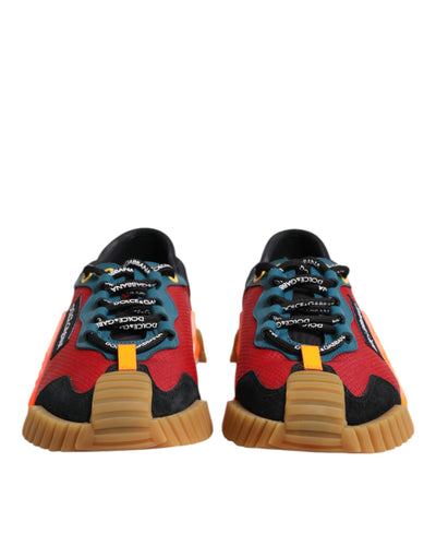 Dolce &amp; Gabbana Multicolor Logo Low Top NS1 Sneakers Schoenen
