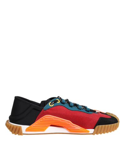Dolce &amp; Gabbana Multicolor Logo Low Top NS1 Sneakers Schoenen