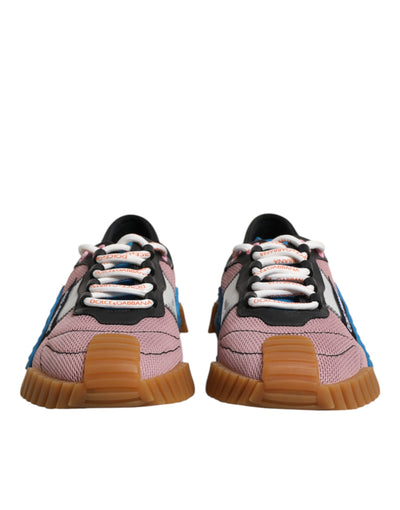 Dolce &amp; Gabbana Multicolor Logo Low Top NS1 Sneakers Schoenen