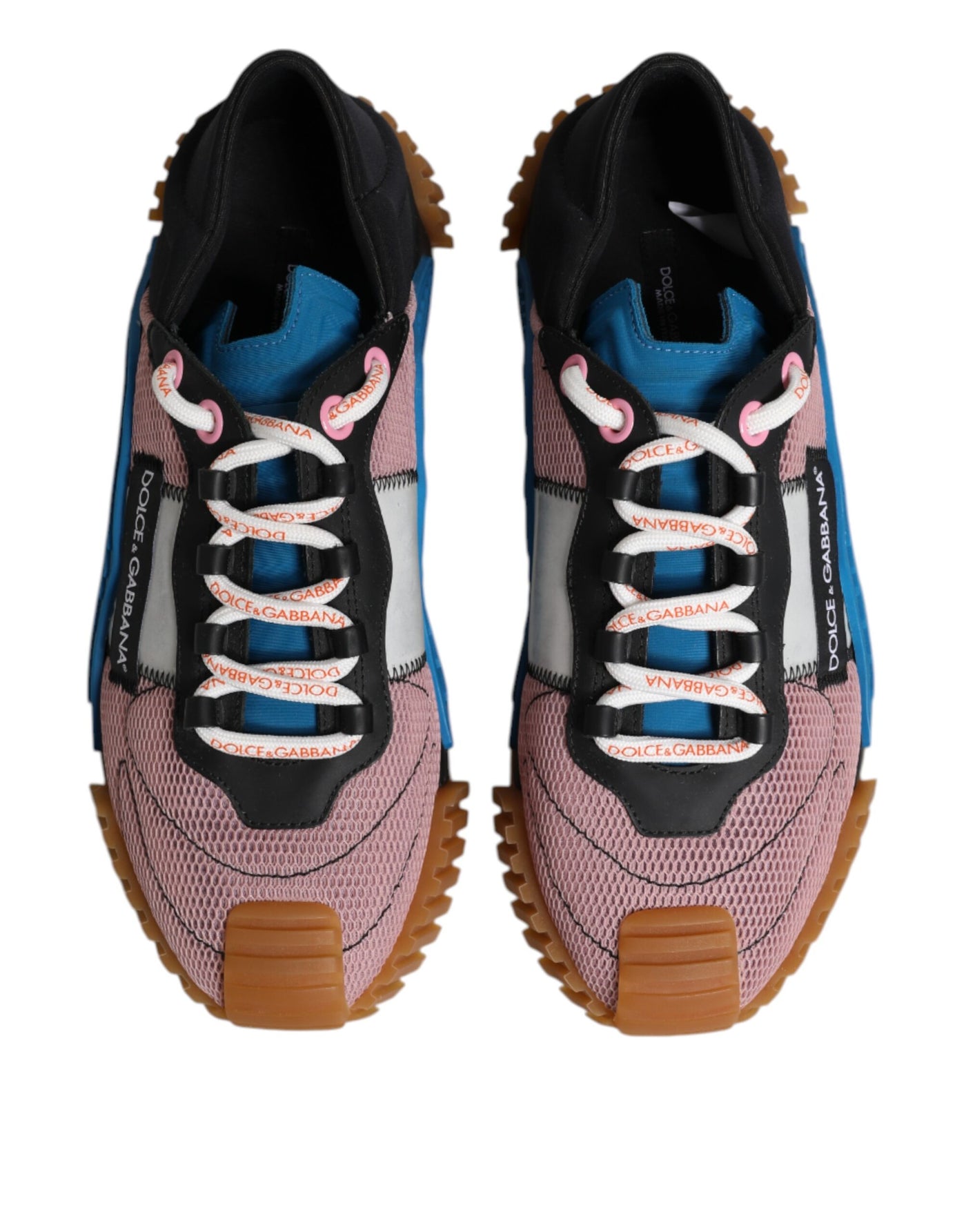 Dolce &amp; Gabbana Multicolor Logo Low Top NS1 Sneakers Schoenen