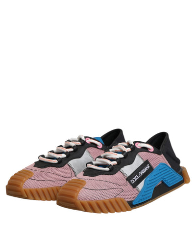 Dolce &amp; Gabbana Multicolor Logo Low Top NS1 Sneakers Schoenen