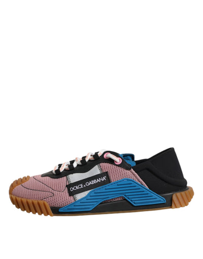 Dolce &amp; Gabbana Multicolor Logo Low Top NS1 Sneakers Schoenen