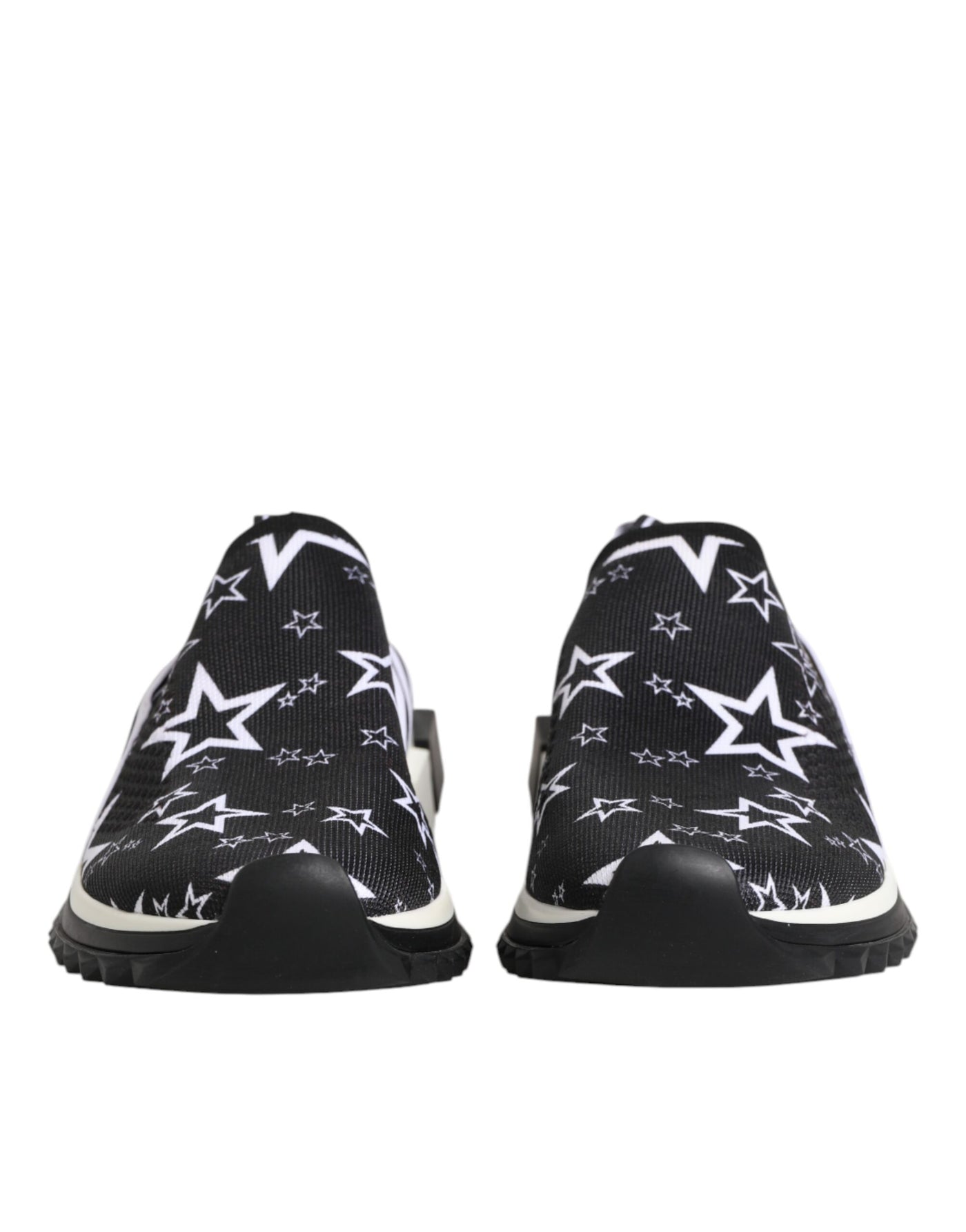 Dolce &amp; Gabbana Zwart Wit Sorrento Lage Sneakers Schoenen