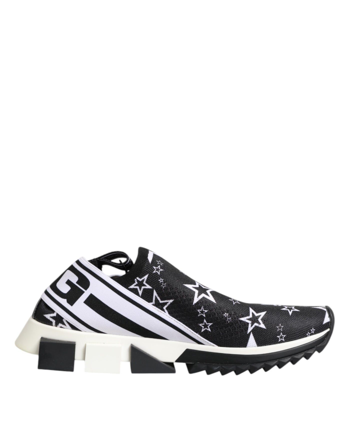 Dolce &amp; Gabbana Zwart Wit Sorrento Lage Sneakers Schoenen