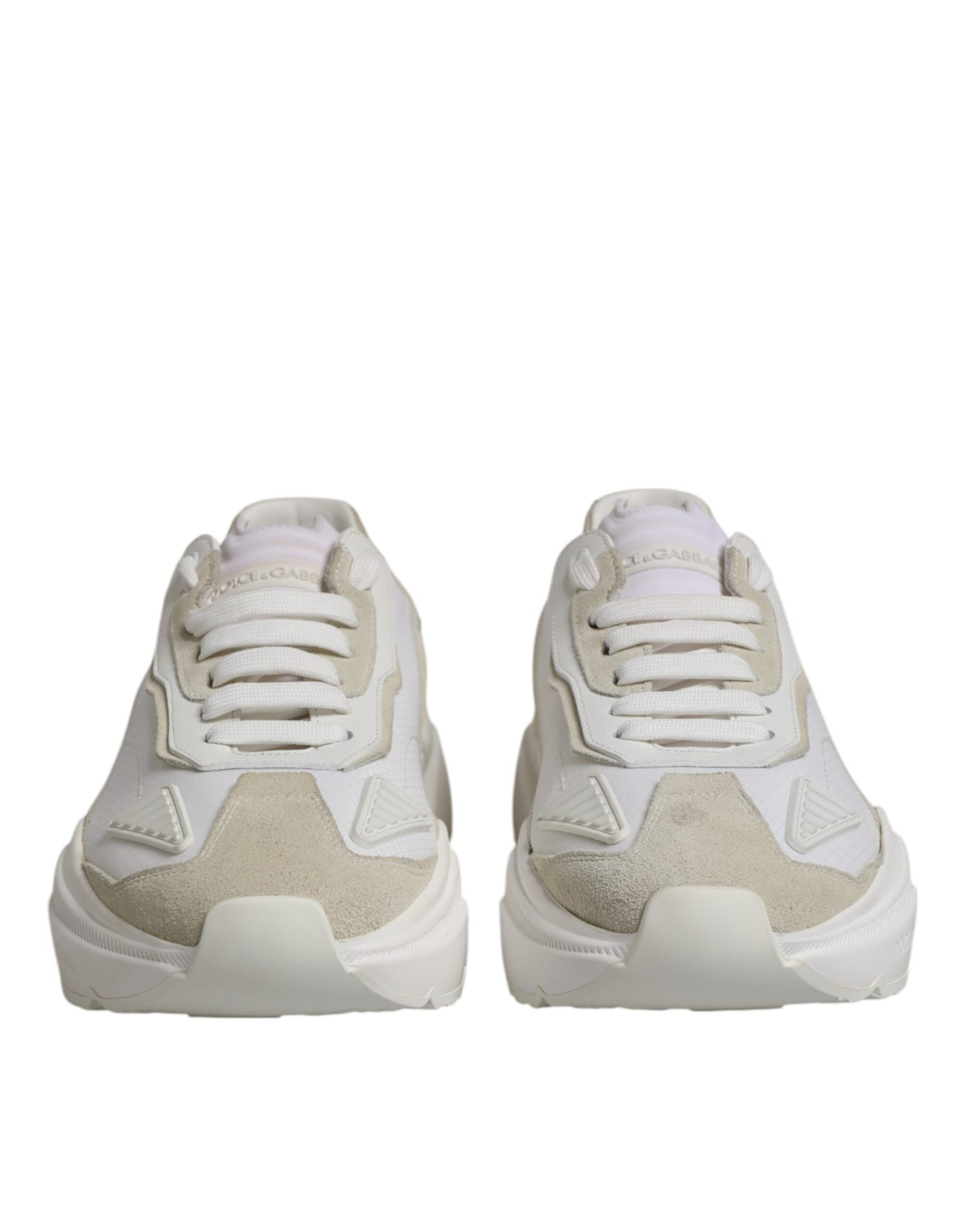 Dolce &amp; Gabbana Witte Lage Top Daymaster Heren Sneakers Schoenen