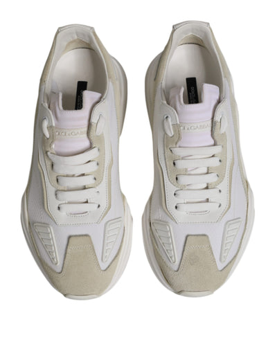 Dolce &amp; Gabbana Witte Lage Top Daymaster Heren Sneakers Schoenen