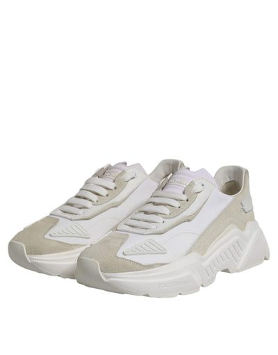 Dolce &amp; Gabbana Witte Lage Top Daymaster Heren Sneakers Schoenen