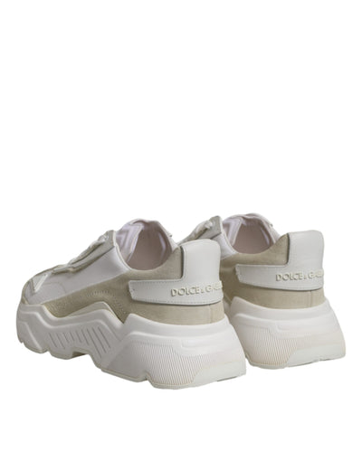 Dolce &amp; Gabbana Witte Lage Top Daymaster Heren Sneakers Schoenen