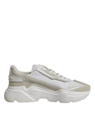Dolce &amp; Gabbana Witte Lage Top Daymaster Heren Sneakers Schoenen