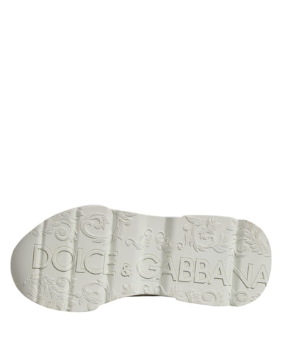 Dolce &amp; Gabbana Witte Lage Top Daymaster Heren Sneakers Schoenen