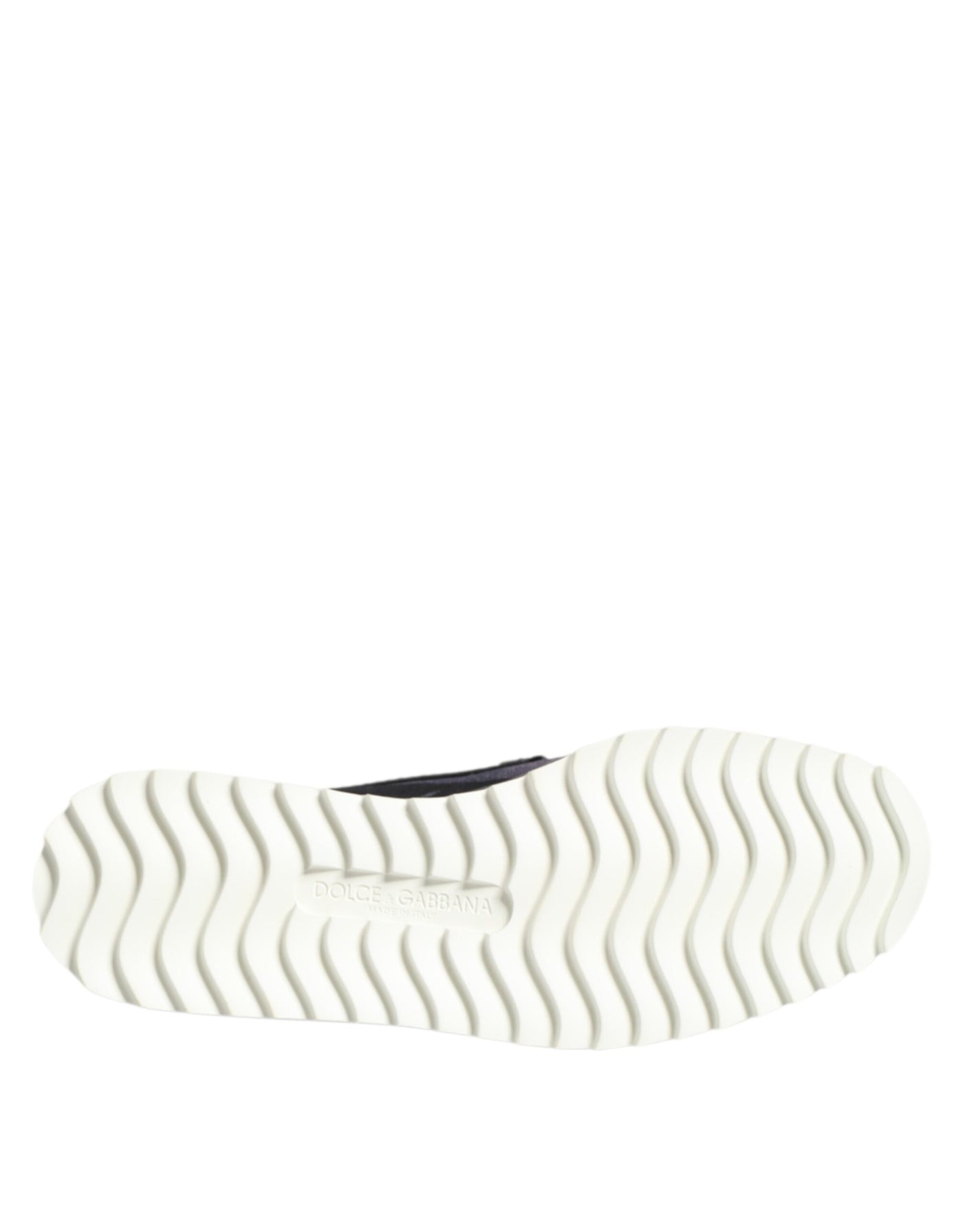 Dolce &amp; Gabbana Zwarte Tropische Slip-On Sneakers voor Heren