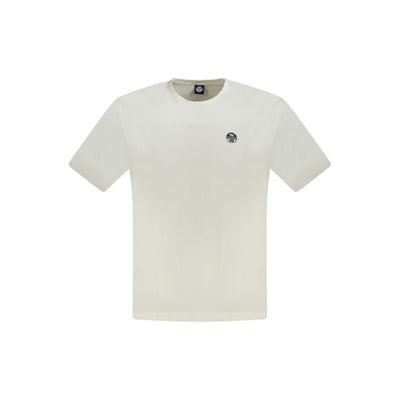 North Sails Wit Katoenen Heren T-shirt