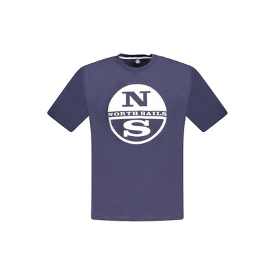 North Sails Blauw Katoenen Heren T-shirt