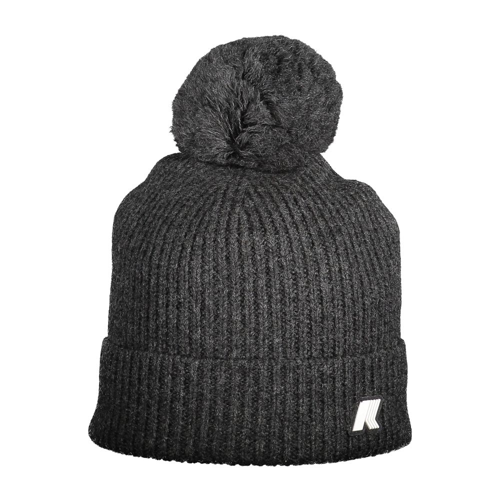 Chapeau K-WAY en laine marron pour femme