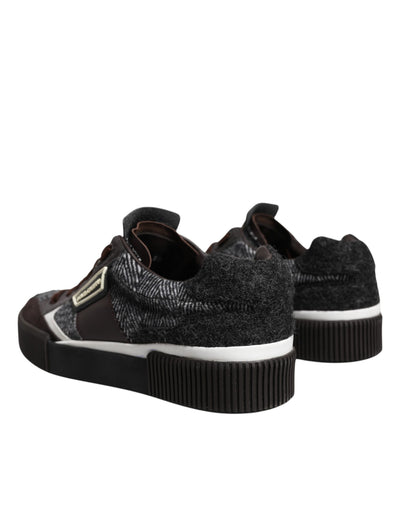 Dolce &amp; Gabbana Multicolor leren lage sneakers