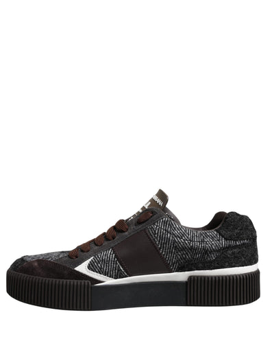 Dolce &amp; Gabbana Multicolor leren lage sneakers
