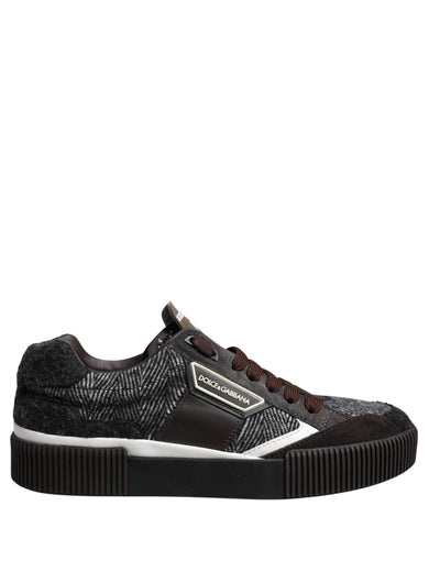 Dolce &amp; Gabbana Multicolor leren lage sneakers