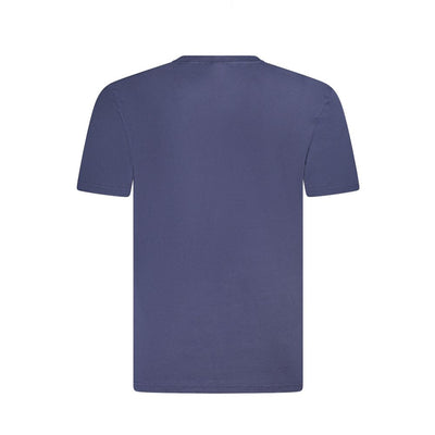 T-shirt en coton bleu Marina Militare