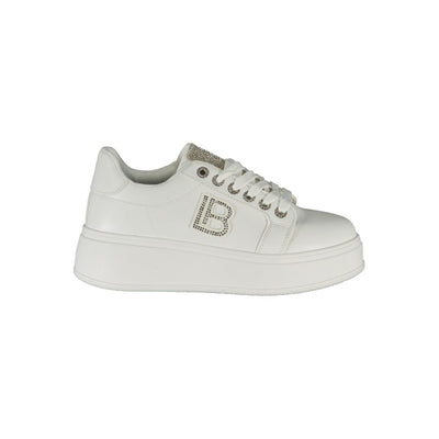 Laura Biagiotti Witte Polyester Dames Sneaker