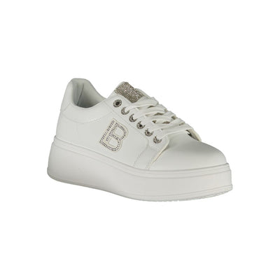 Laura Biagiotti Witte Polyester Dames Sneaker