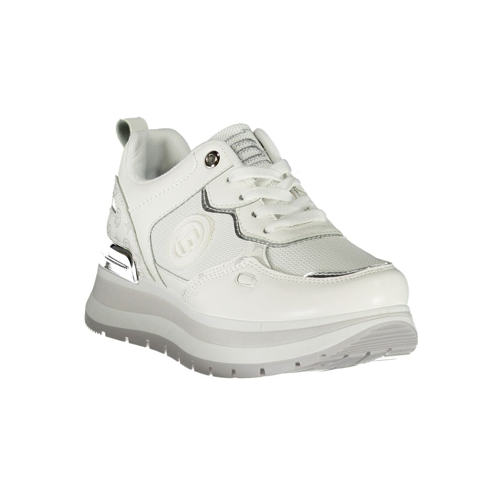 Laura Biagiotti Witte Polyester Dames Sneaker