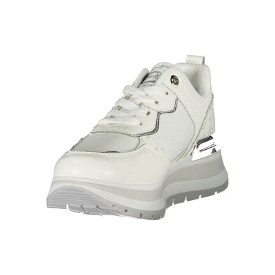 Laura Biagiotti Witte Polyester Dames Sneaker