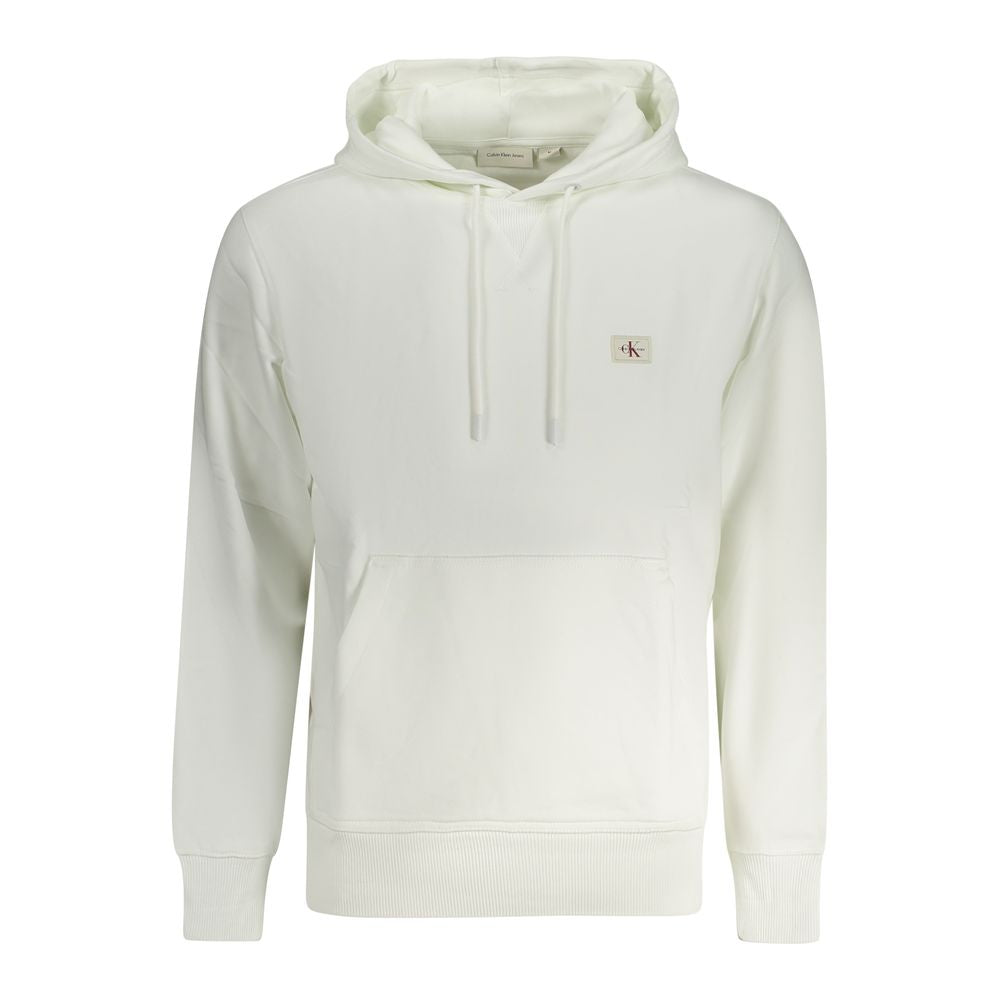 Pull en coton blanc Calvin Klein