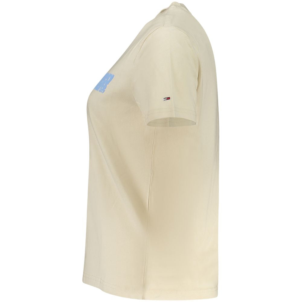 Tommy Hilfiger beige katoenen damestop