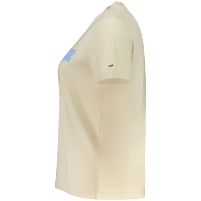 Tommy Hilfiger beige katoenen damestop