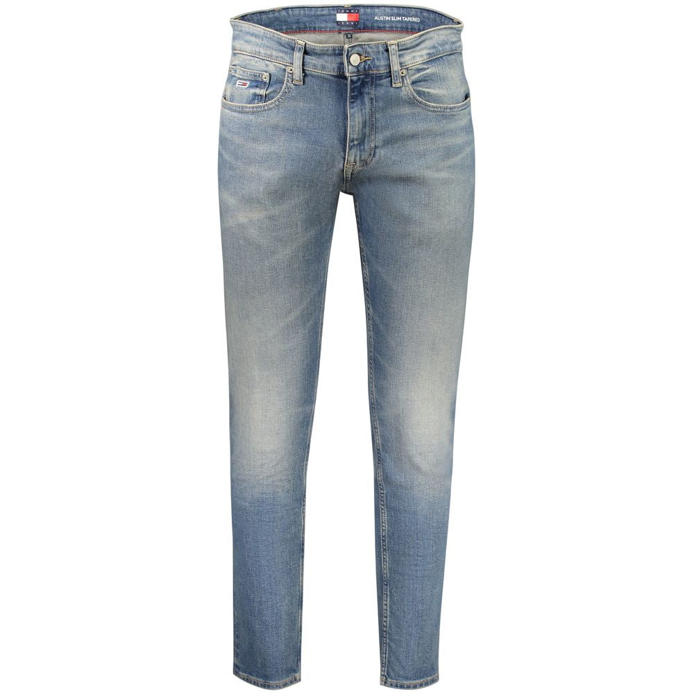 Jean slim bleu en coton Tommy Hilfiger pour homme