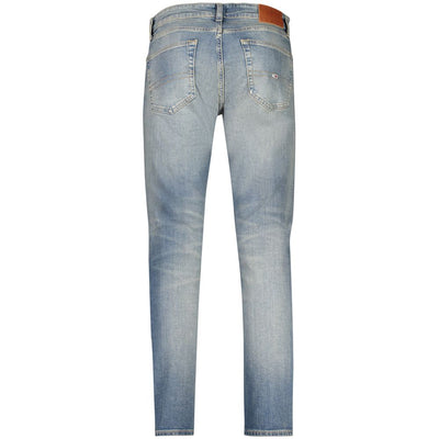 Jean slim bleu en coton Tommy Hilfiger pour homme