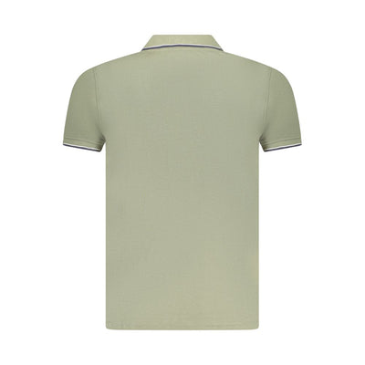 Norway 1963 Green Cotton Men Polo Shirt