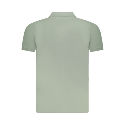 Norway 1963 Green Cotton Men Polo Shirt