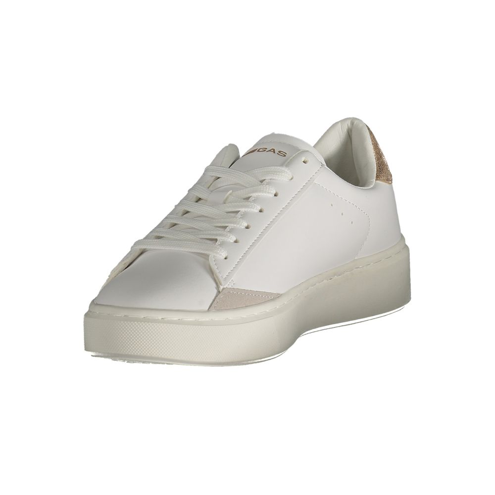Baskets Gas blanches en polyester pour femmes