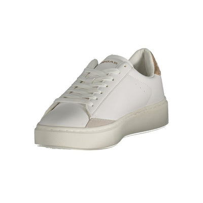 Baskets Gas blanches en polyester pour femmes