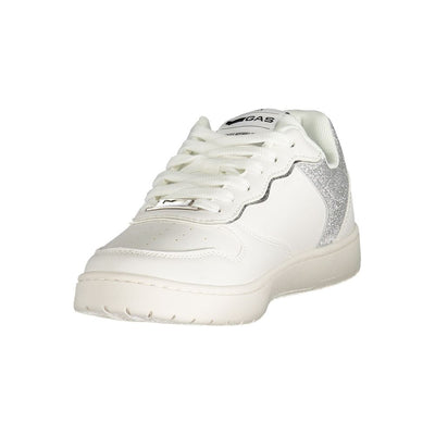 Baskets Gas blanches en polyester pour femmes