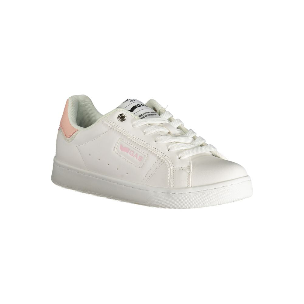Baskets Gas blanches en polyester pour femmes